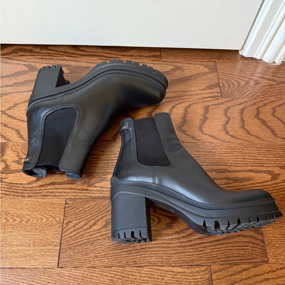 Prada Lug Sole Chelsea Boot 38.5 - Picture 9 of 12